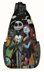 Disney Halloween Christmas Nightmare Cartoon Print Shoulder Crossbody Bag