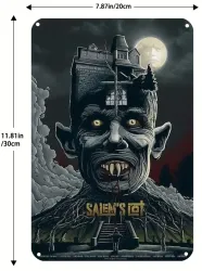 Salem's Lot Metal Sign