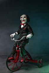 Neca 12 " Saw (Billy) Figure w/ Tricycle & Sound (Click Pic)