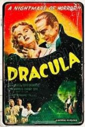 Dracula Metal Sign