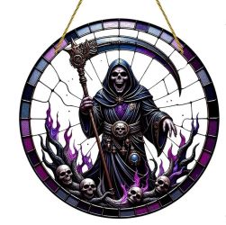 8" Grim Reaper Acrylic Suncatcher