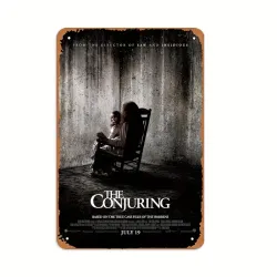 The Conjuring Metal Sign