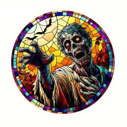 8" Zombie Acrylic Suncatcher